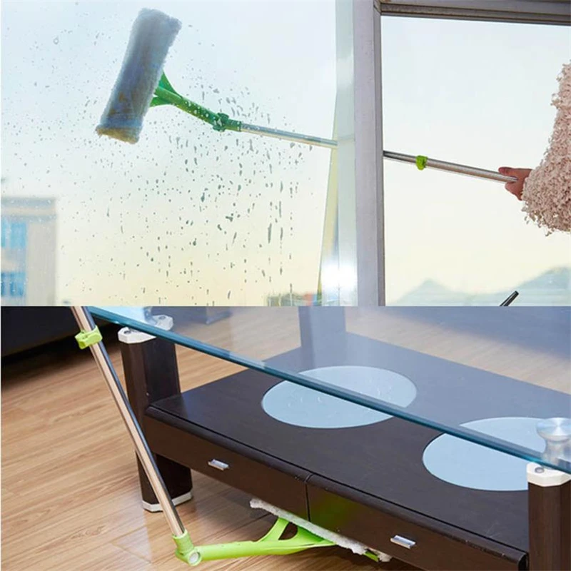 2021 Hot Selling Telescopic Foldable Handle Cleaning Brushes Glass Sponge Mop Fur Cleaner Window Extendable Windows Brush A30731 |