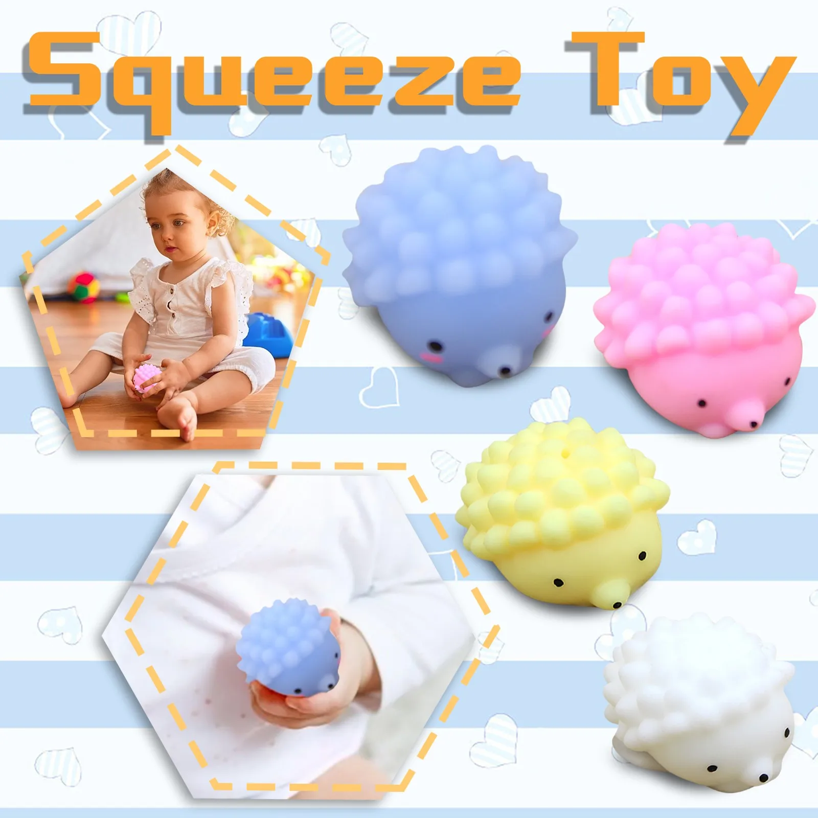 

Kawaii Squishy Toy Push Up Antistress Fidget Toys Lovely Hedgehog Interesting Products Kids Boy Girl Intimate Toys Антистресс