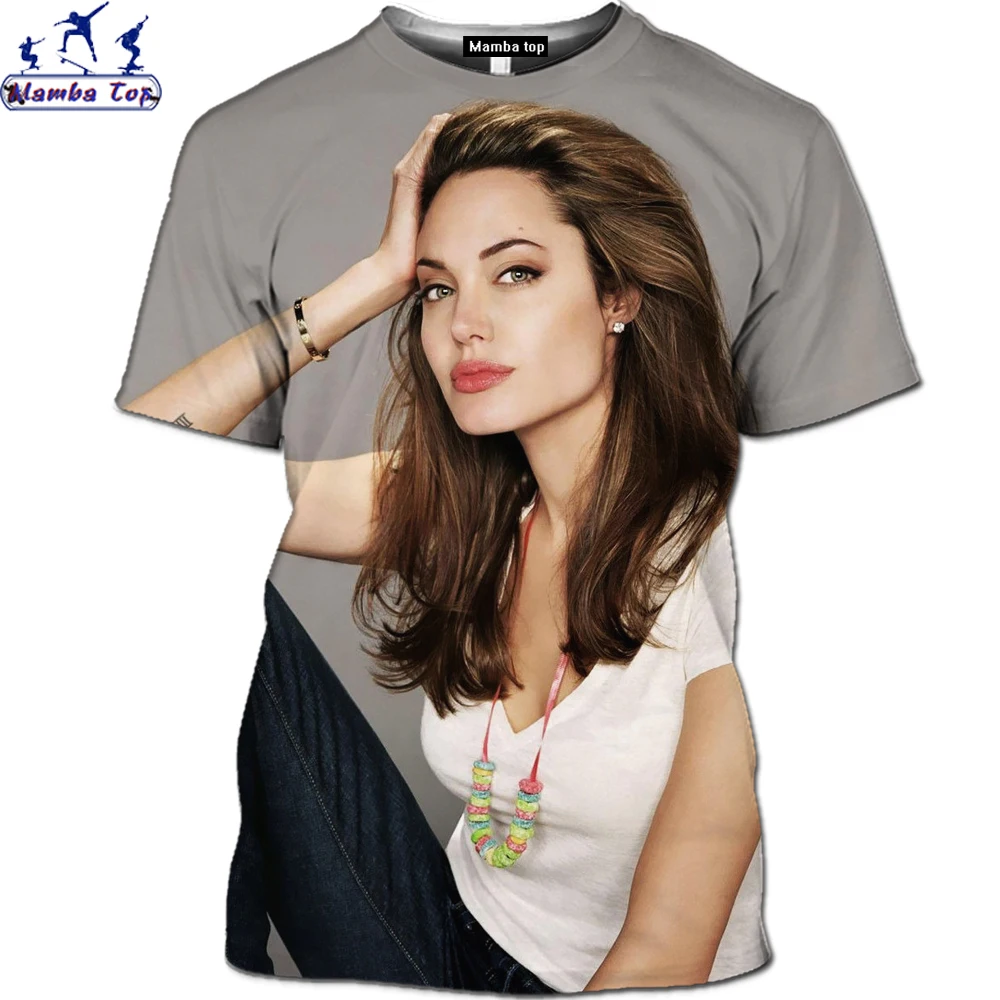 Топ Мамба 3D черная вдова вырез рубашка Харадзюку хип-хоп красивая известный