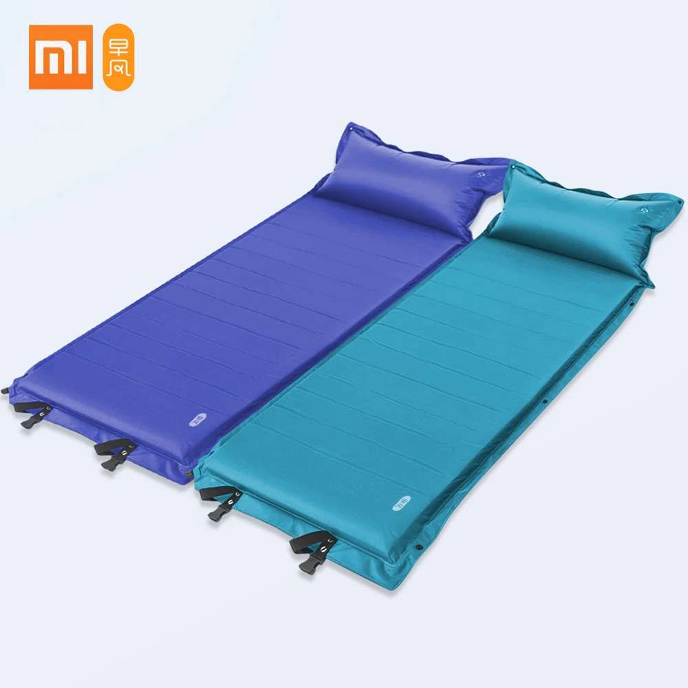 Xiaomi Zaofeng наружная одинарная Автоматическая надувная подушка походная Подушка для сна коврик быстрое наполнение увлажнитель воздуха-защита для сна