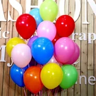 2050100 шт 10 дюймов воздушный шар Многоцветный латексные перламутровые Воздушный шар с гелием Свадебные Днем Рождения вечерние на Рождество, украшение для дома
