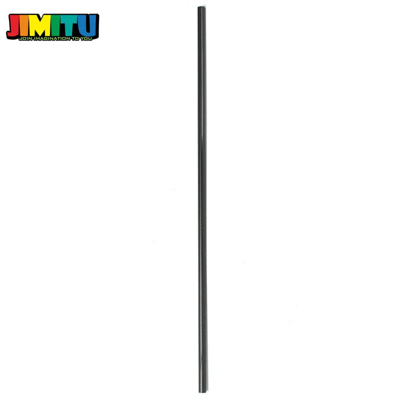 JIMITU 3K 8mm x 10mm 500mm рулон обернутый бум из углеродного волокна для мультикоптера