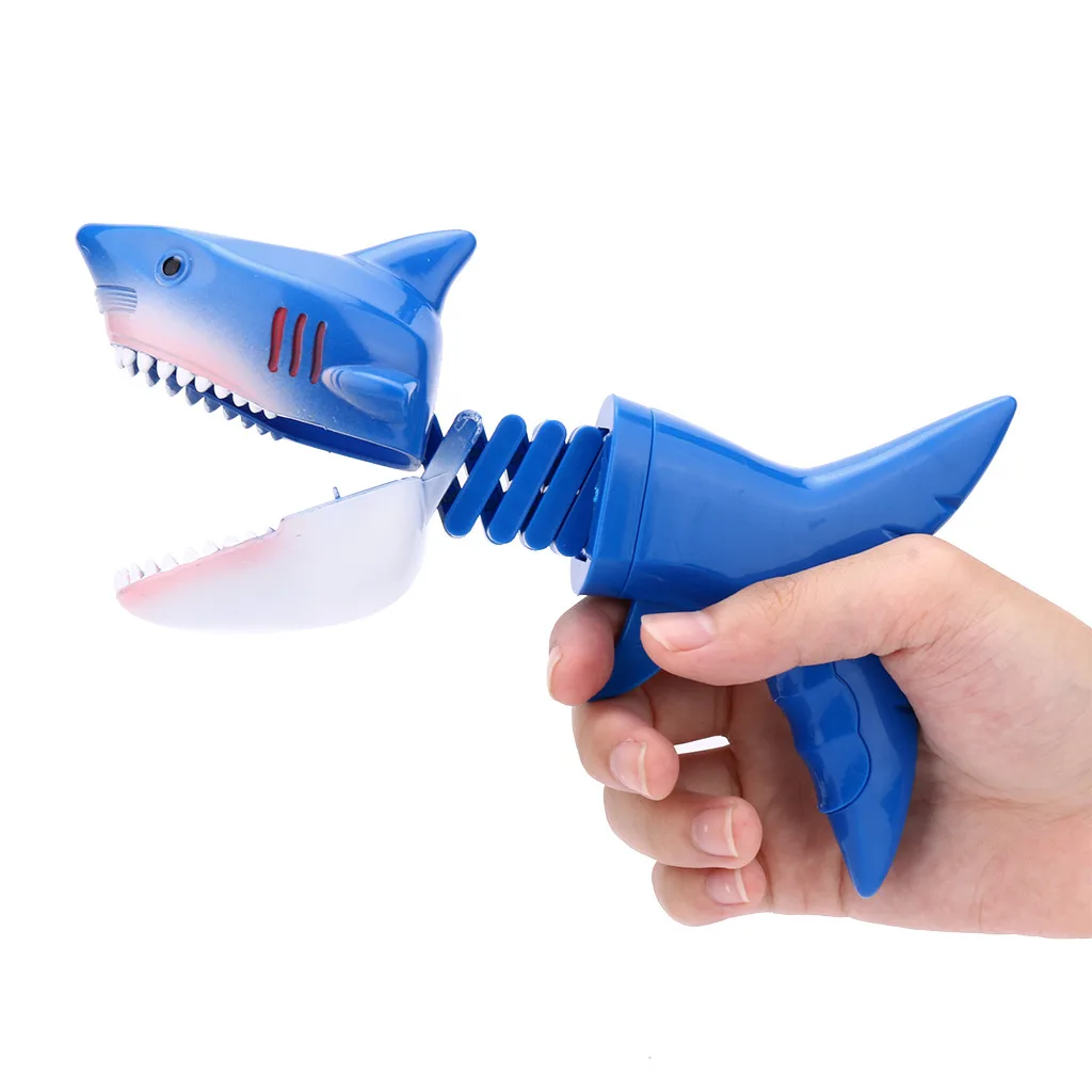 

Hungry Shark Grabber Toys 2 Shark Grabbers with 12 Mini Sea Animals Figure Playset Claw Chomper Toy Shark Bite Game for Boys
