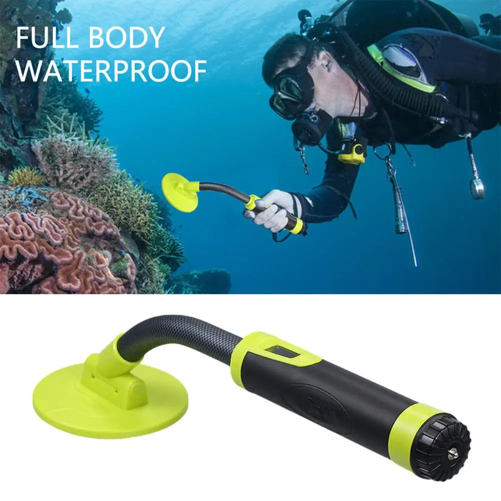 

Metal Detector Underwater Pinpointer Up To 98 Feet For Snorkeling Gold Treasure Finder Waterproof Coil Scanning Diving Detecting