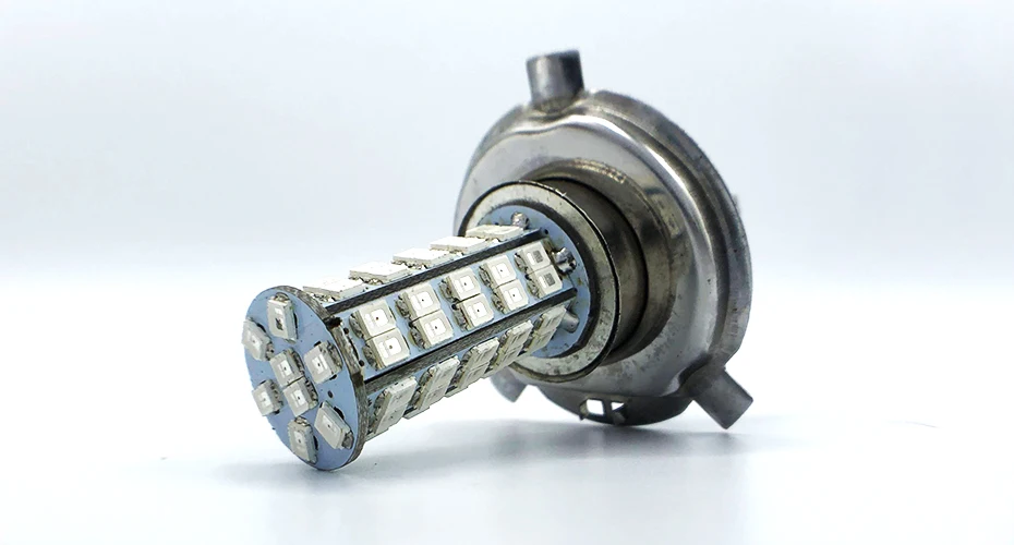 H4 светодиодный светильник супер яркий 3258 68 SMD белый автомобиль противотуманные фары 12 В 24 в 6000 К белый Вождение день ходовой лампы Авто Canbus