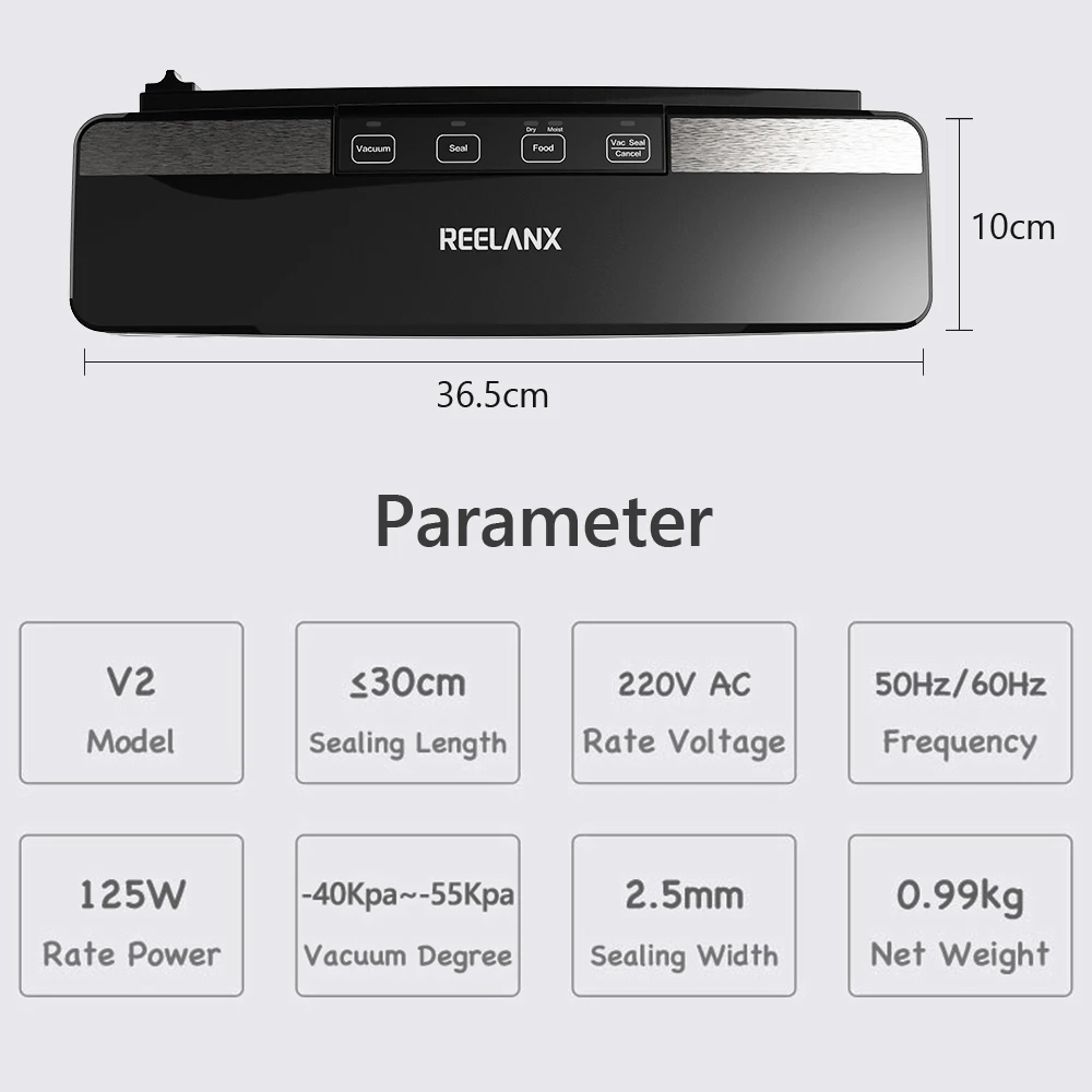 

REELANX Vacuum Sealer V2 125