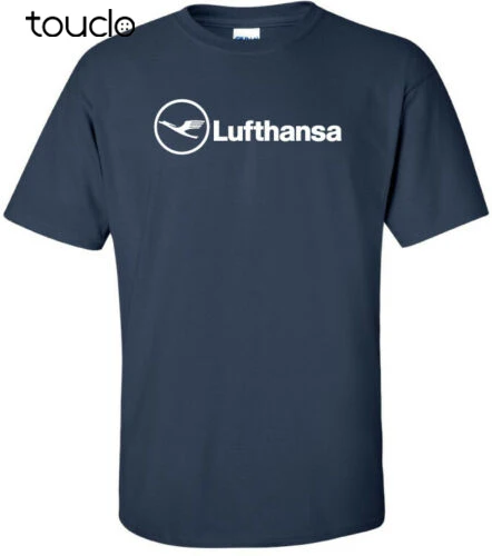 

Lufthansa Vintage Logo German Airline Aviation T-Shirt S-3XL