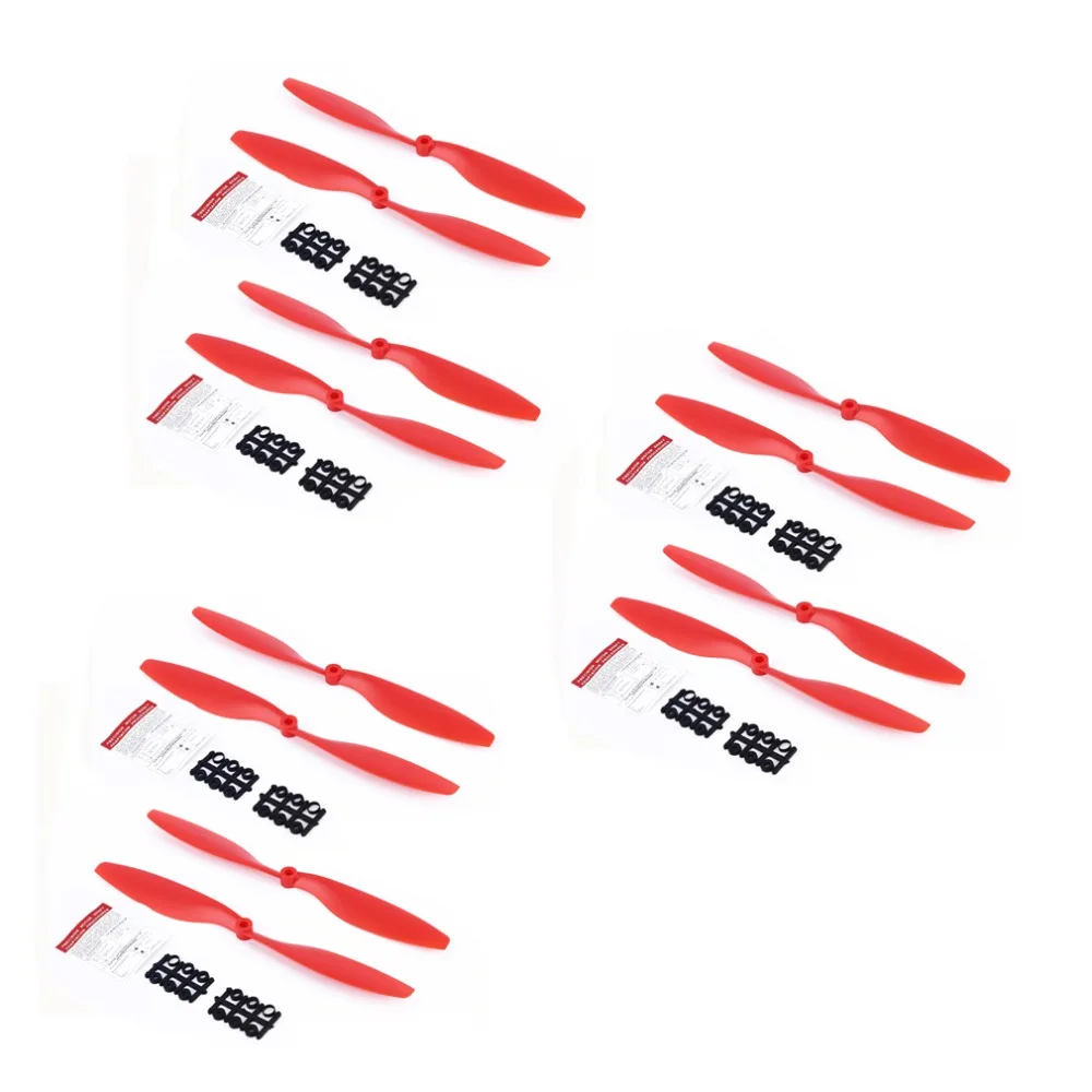 2/4/6 пар 1045 пропеллер Prop CW CCW лезвия для DJI F450 F550 RC DIY для A2212 KV1000 мотор хорошо сбалансированный пропеллеры Drone Камера