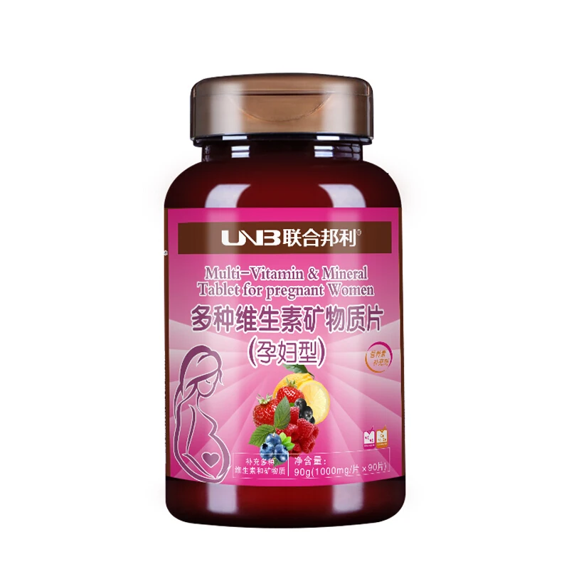 

Union Bunley multivitamin mineral tablets (pregnant women type)