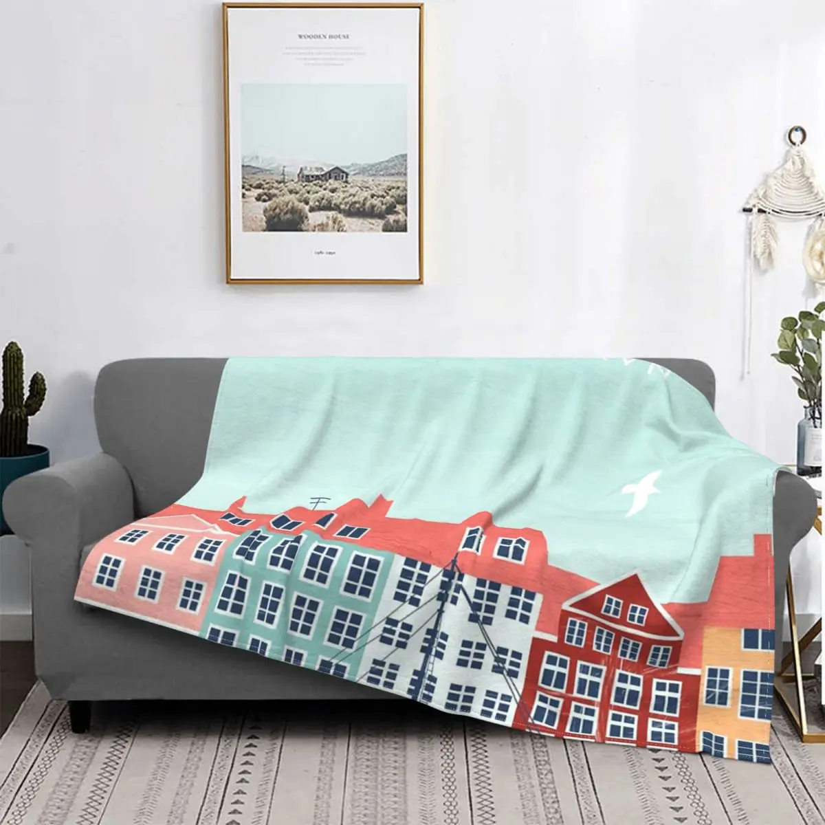 

Дорожное одеяло Копенгагена, постельное белье, искусственное одеяло для кровати, муслиновое одеяло, постельное белье и покрывала