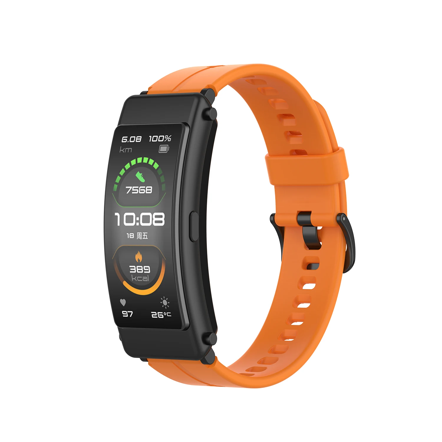 Ремешок силиконовый для HUAWEI TalkBand B6 B3 резиновый браслет смарт часов Band 3