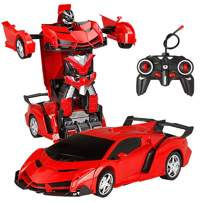 26 styles rc car transformation robots sports vehicle model robots toys remote cool rc deformation cars kids toys gifts for boys free global shipping