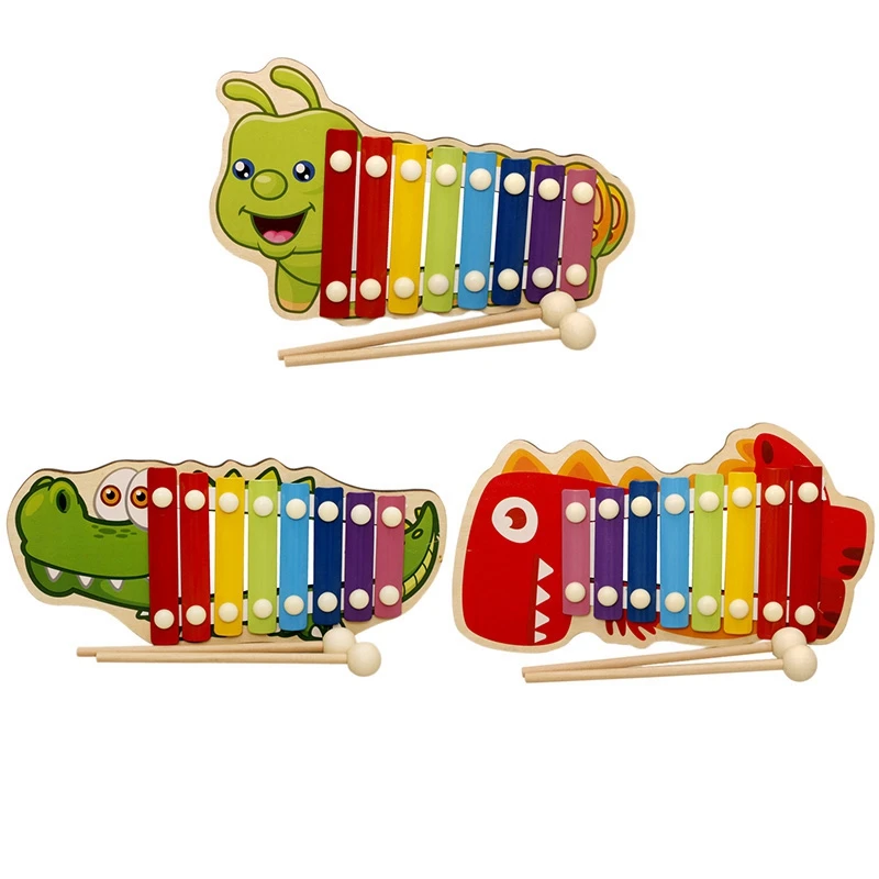 

Детские музыкальные игрушки Радуга Деревянный инструмент ксилофон для детей раннее развитие знаний игрушки для детей, подарок
