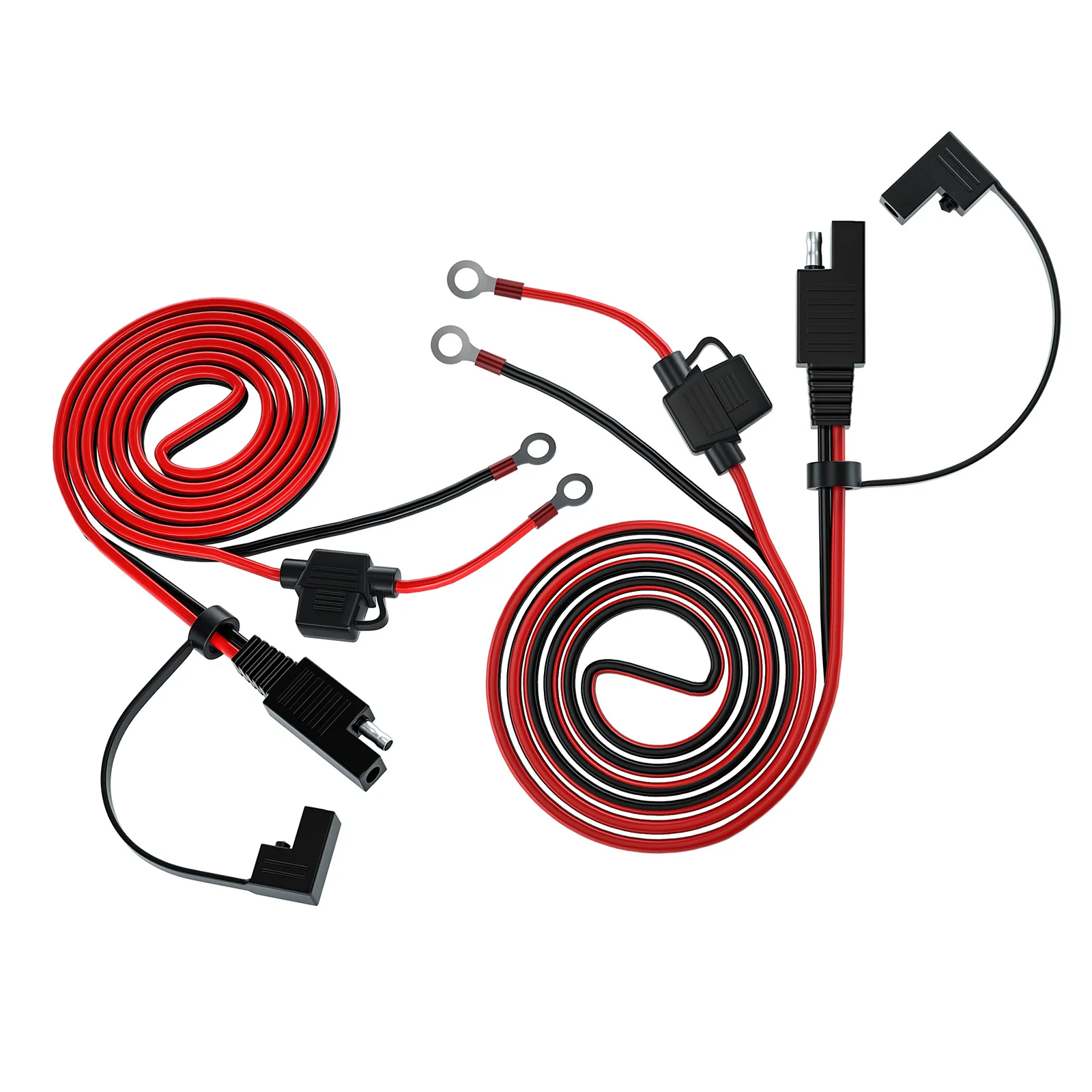 

140 см/55,02 дюйма SAE разъем кабель высокая производительность OT терминал соединительный кабель боковой порт шнур для мотоцикла панели солнечн...