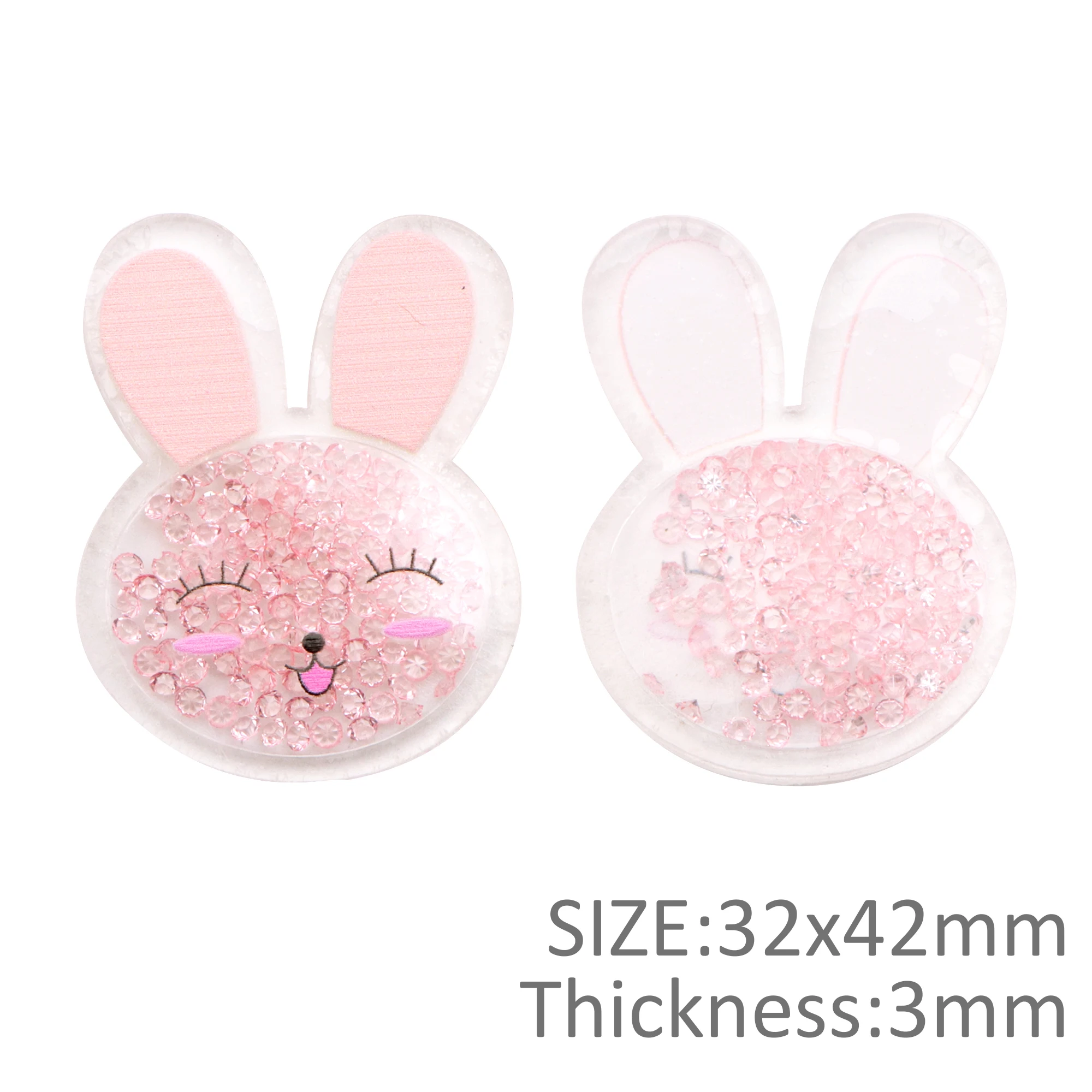 5 с принтом героев мультфильмов зыбучих песков блестками акриловые плоское