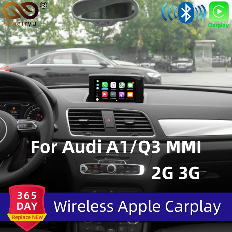 Sinairyu Aftermarket A1 Q3 MMI RMC OEM Wifi беспроводной Apple CarPlay интерфейс модифицированный для Audi с
