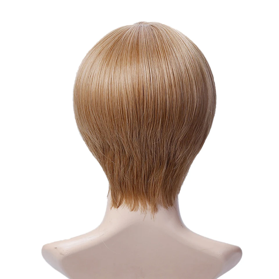 Искусственные волосы натуральные прямые короткие парики стрижка Фея для женщин