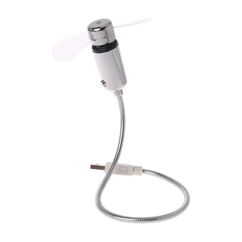 Flexible Gooseneck USB LED Clock Fan with Real Time Display For Notebook PC | Компьютеры и офис