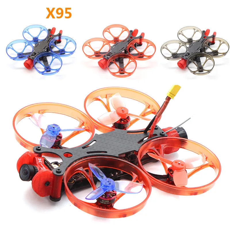 HSKRC X95 95 мм 2 дюймовый микро мини карбоновый FPV комплект для BetaFPV Cine Whoop RC Drone