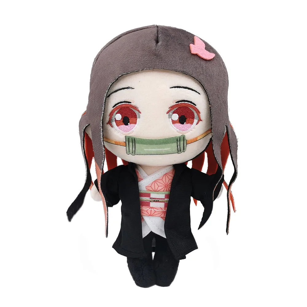 Kimetsu no Yaiba Nezuko Tanjirou Douma Makomo Kochou Shinobu Косплей 20 см Плюшевые Куклы Фигурки игрушки