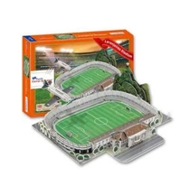 estadio das laranjeiras stadium football soccer 3d paper diy jigsaw puzzle model educational toy kits children boy gift toy