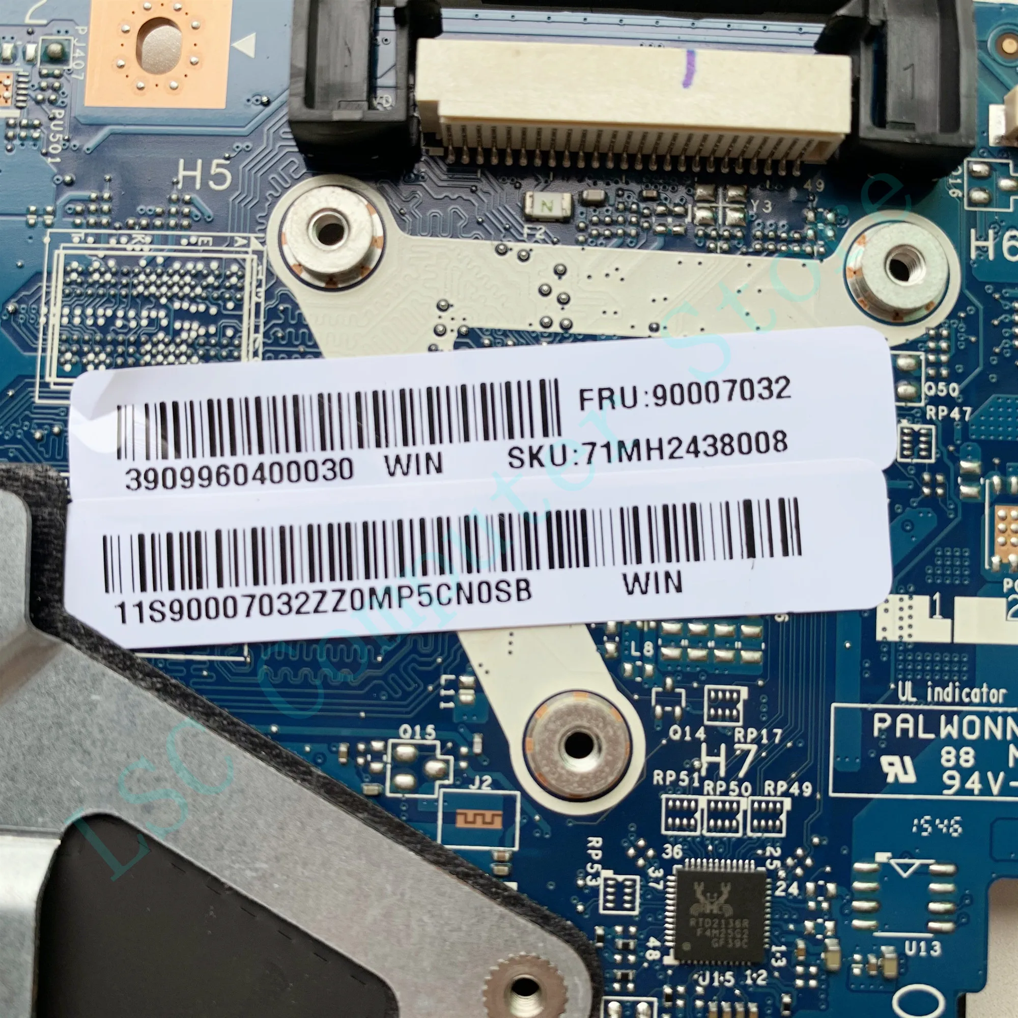 LSC Оригинал для Lenovo C260 19 5 &quotAIO материнская плата LA-B001P FRU 90007033 90007032 J1800 ЦП 2 41 ГГц
