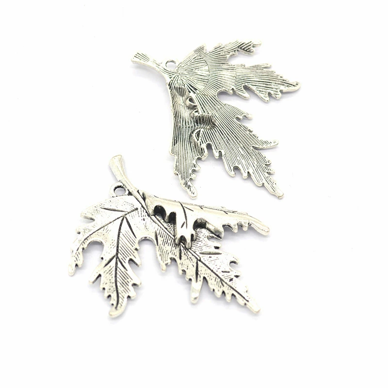 

12pcs Maple Leaf Charms DIY Jewelry Making Pendant Fit Bracelets Necklaces Earrings Handmade Crafts