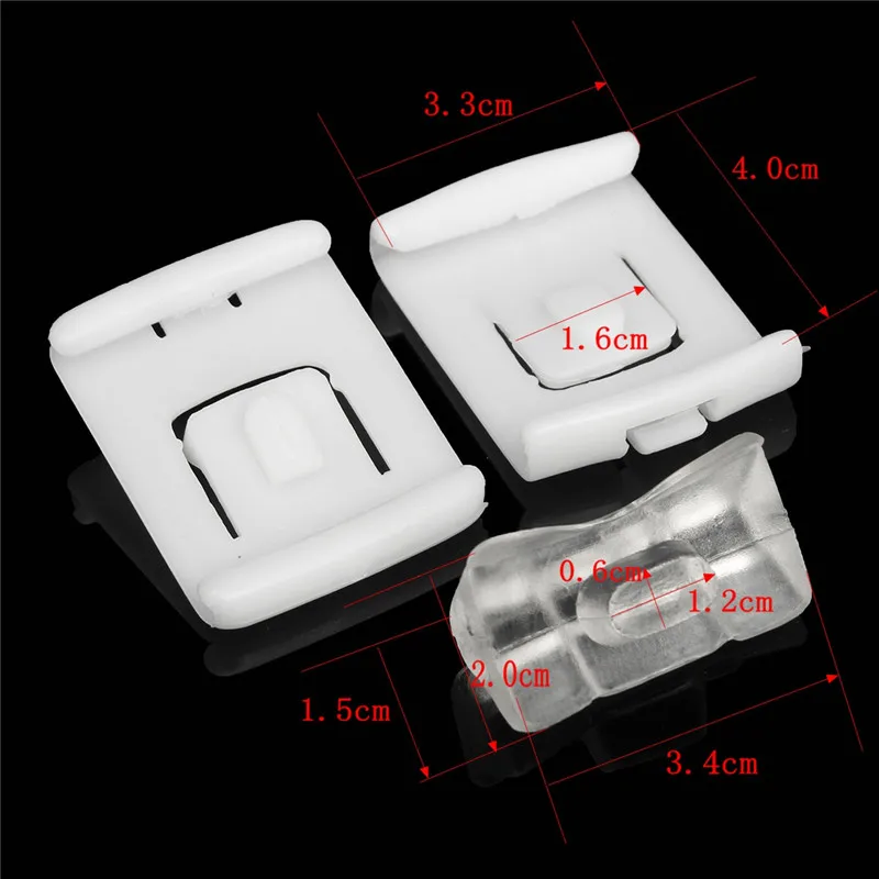 2 комплекта 6 шт. siut Seat пряжка зажим направляющая 435881203A C10 для VW GOLF MK1 MK2 MK3 CORRADO SCIROCCO