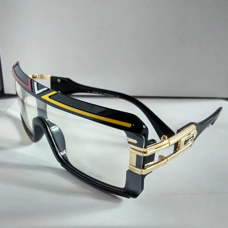 

KAPELUS Hip-hop sunglasses for men and women Outdoor beach sunglasses Street Dance Siamese Big Frame Glasses 4024