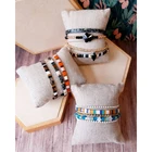 Taidian Miyuki Tila Beads японские стеклянные бусины для рукоделия DIY Tila браслеты Bohostyle ювелирные изделия бусины с двумя отверстиями