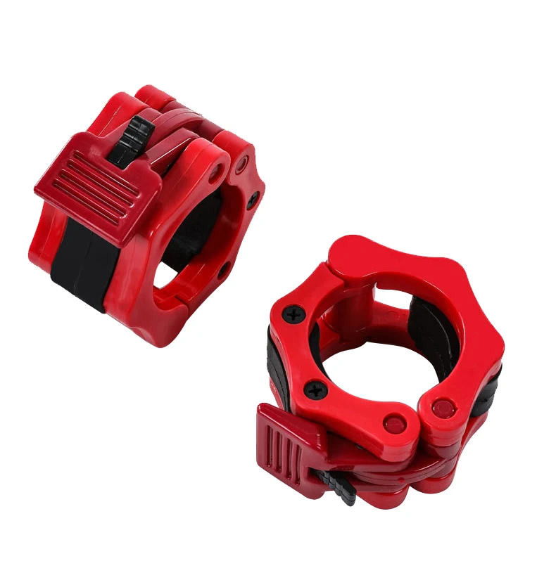 1 пара 25 мм 50 Spinlock штангой ошейники воротник замок Dumbell зажимы зажим Вес подъема