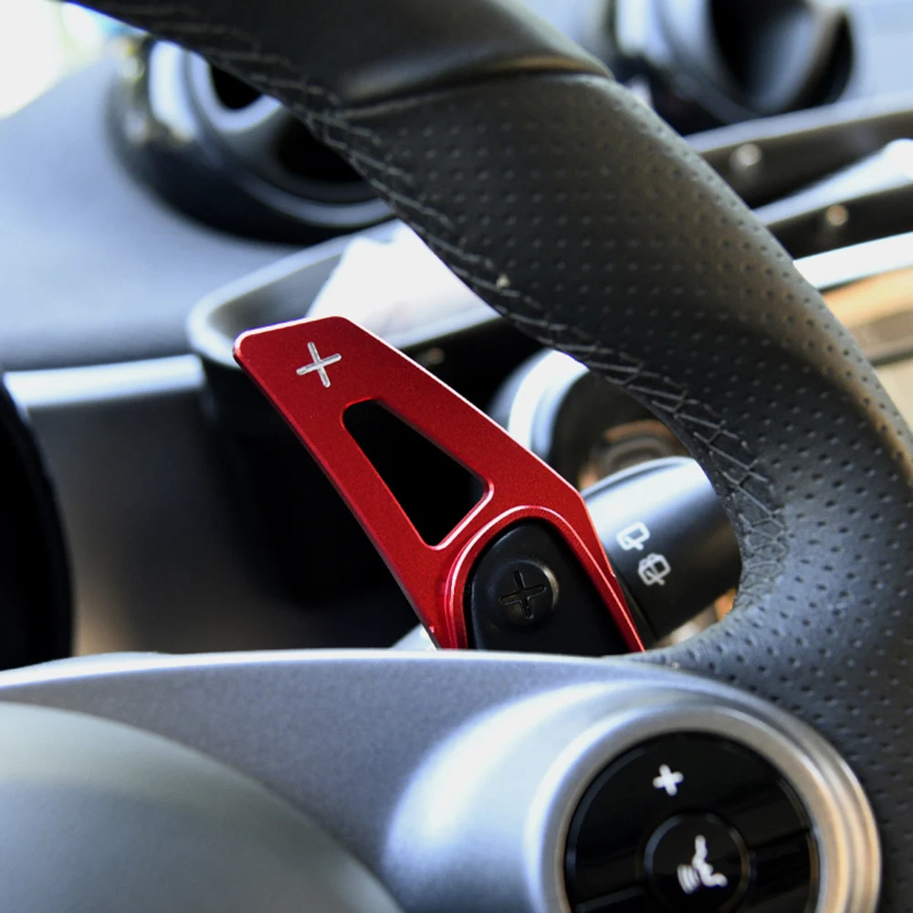 Для Smart 451 453 Fortwo Forfour автомобильный переключатель рулевого колеса алюминиевого