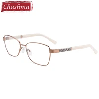 elegant eyeglasses women anti reflective lenses glasses frame fashion spectacles for female transparent lenses