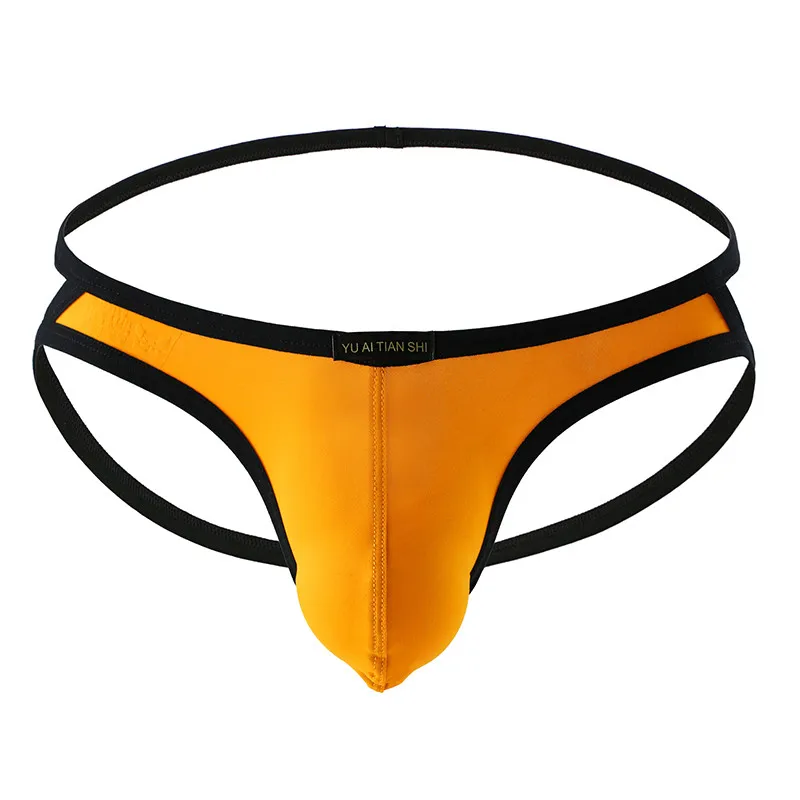 6PCS Mens Thong Sexy Underwear Low Waist Briefs Bikini G-string Thong Tanga Gay Underwear Thongs for Man T-back High Quality