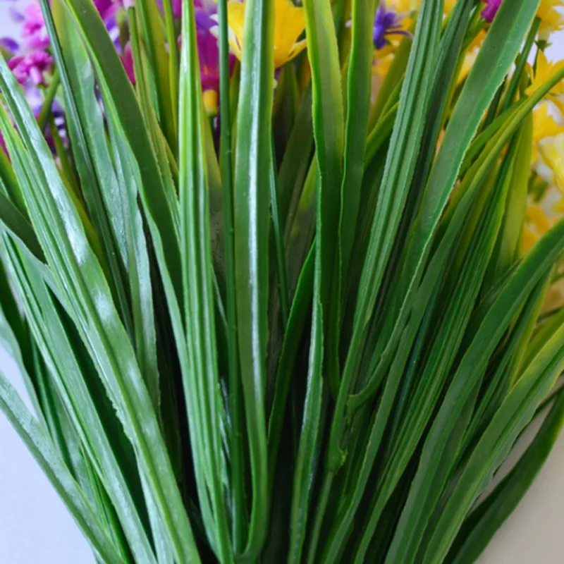 

6 Bundles Artificial Daisy Flowers Fake Flowers For Decoration No Fade Faux Plastic Flower Garden Porch Window Home Decor