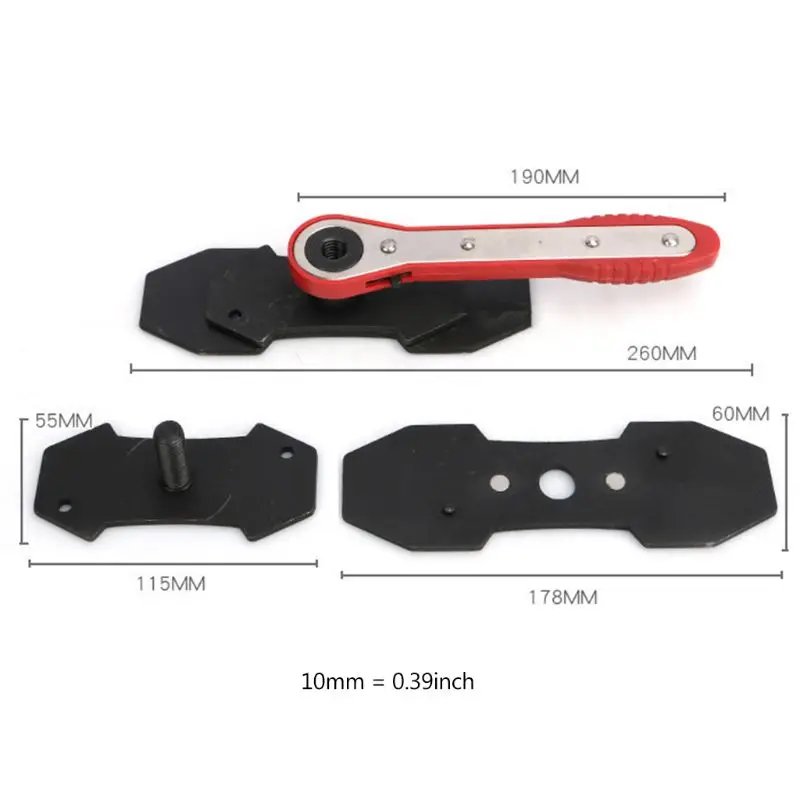 

Ratchet Caliper Wrench Disc Brake Piston Pad Installation Spreader Compressor