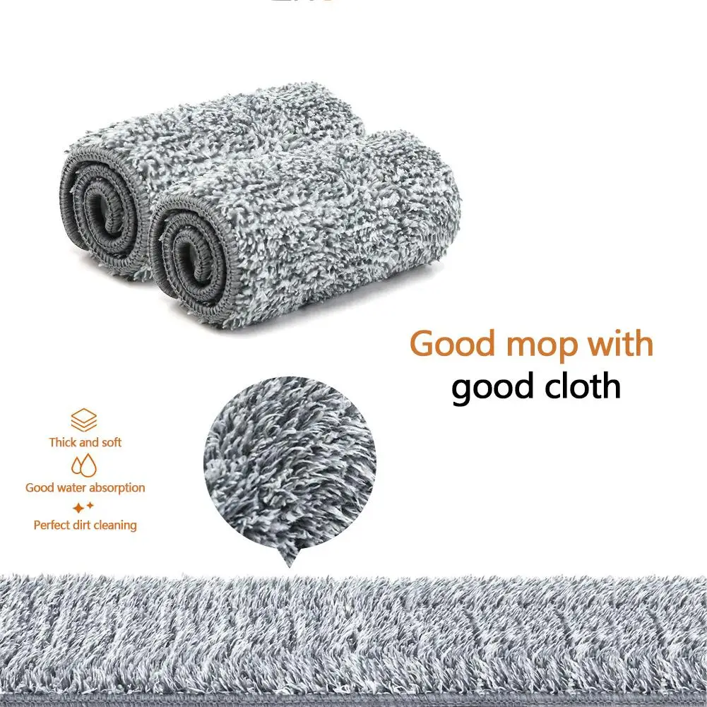 Удобная не моющаяся Выдвижная плоская швабра тряпка для швабры и ведро уборки