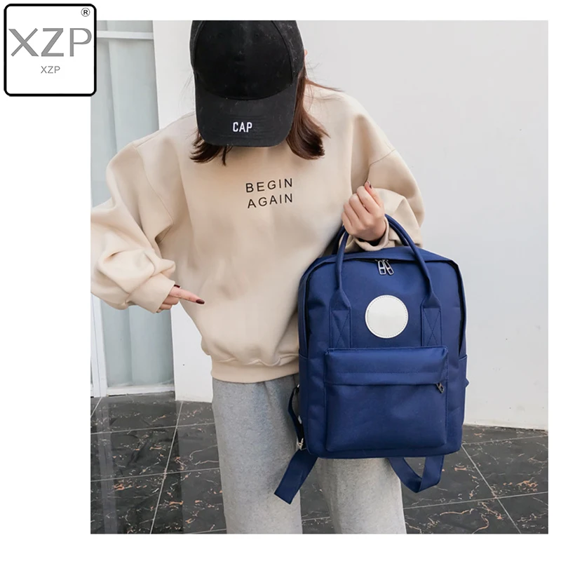 XZP Для женщин мужчины рюкзак для школьников подростков девочек Винтаж стильная