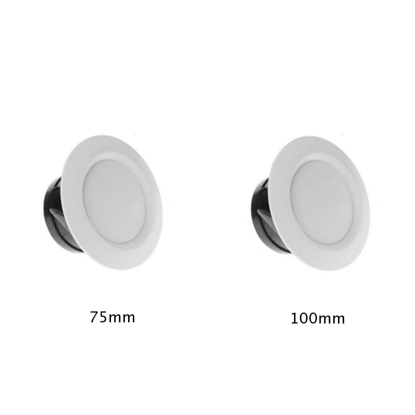 

White Air Vent Extract Valve Adjustable Home supplies 75/100mm Diffuser