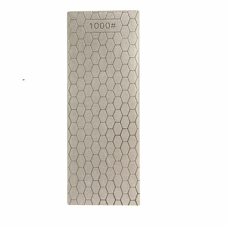 400-1000 Grits Профессиональный 400/1000# Тонкий Алмазный точильный камень ножи алмазная пластина точильный брус для ножей точильный инструмент - Цвет: 400-1000 Grits