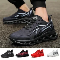 mens casual sneakers comfortable walking shoes breathable running shoes wear resistant outdoor trendy lace up zapatillas hombre