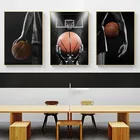 Картины на холсте Баскетбольная мечта, Вдохновляющие настенные картины, постеры и принты, декор для гостиной