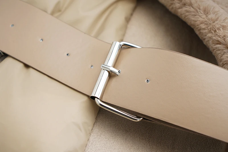 

cotton lamb wool slotted collar coat, women's loose long sleeve coat, fashion trend, novel autumn and winter 2021 1dd3687