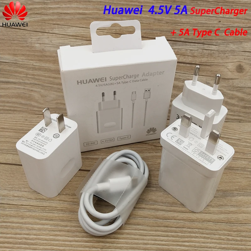 Сетевое зарядное устройство Huawei USB Type C EU/US/UK штекер белый|Зарядные устройства для