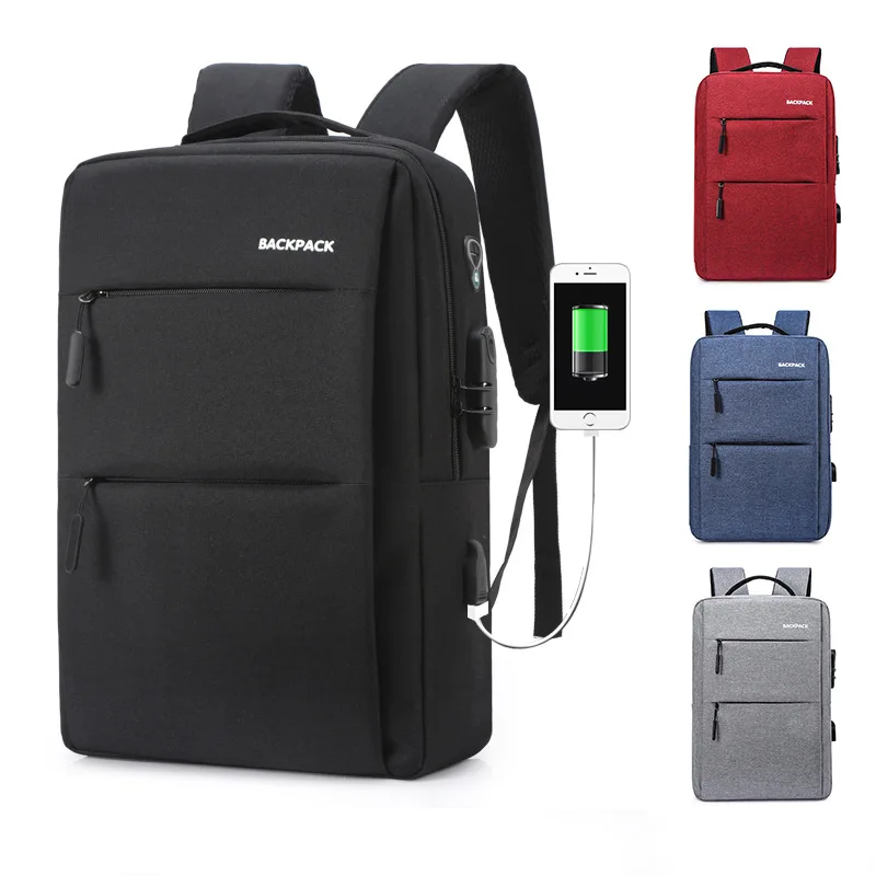 

2021 New Laptop USB Charging Laptop Backpack Travel Backpack Multi Function Anti Waterproof Mochila School Bag For Men Backpack