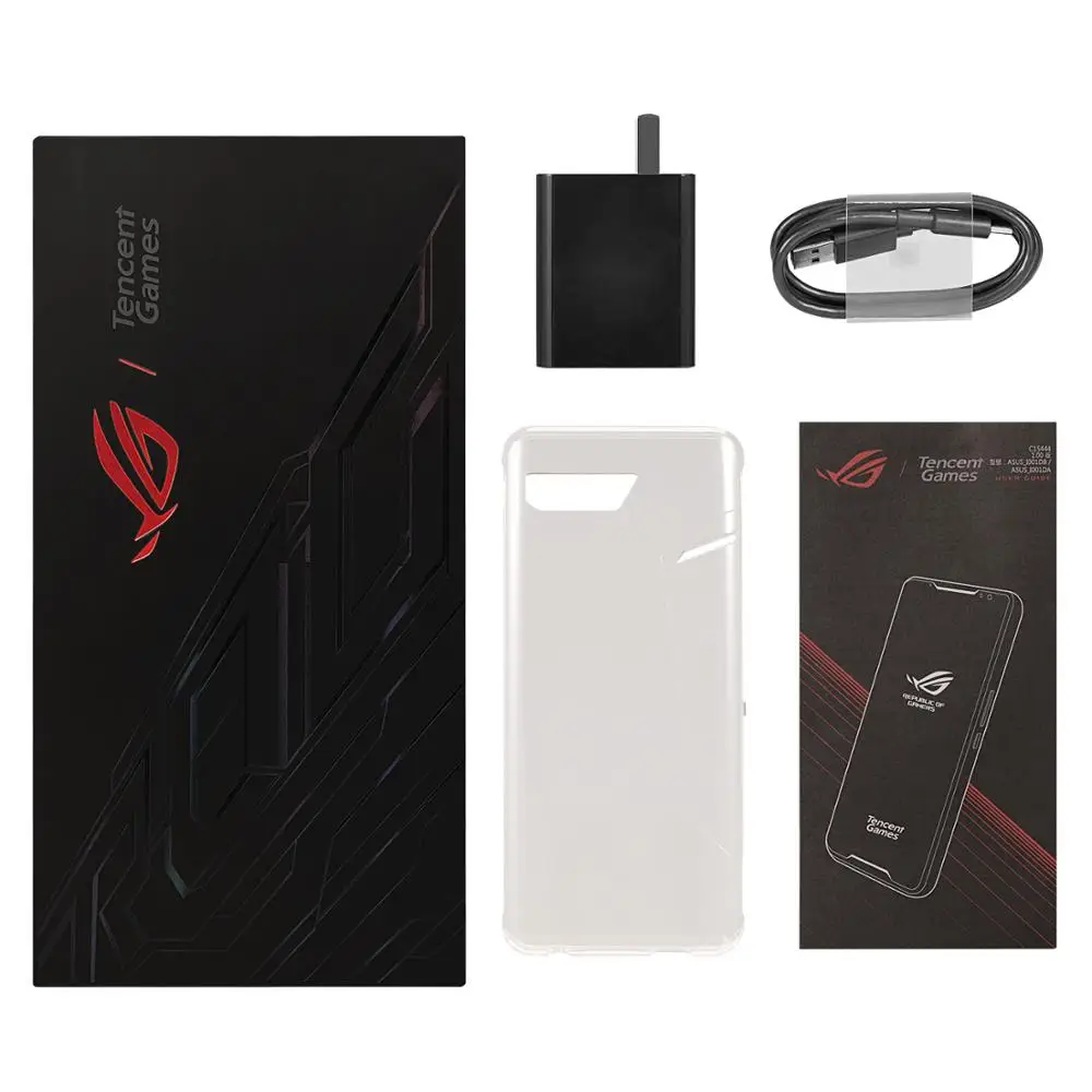 Asus ROG телефон 2 6 59 &quot8 ГБ ОЗУ 128 Гб ПЗУ игровой Snapdragon 855 + NFC II ZS660KL 6000 мАч LTE мобильный