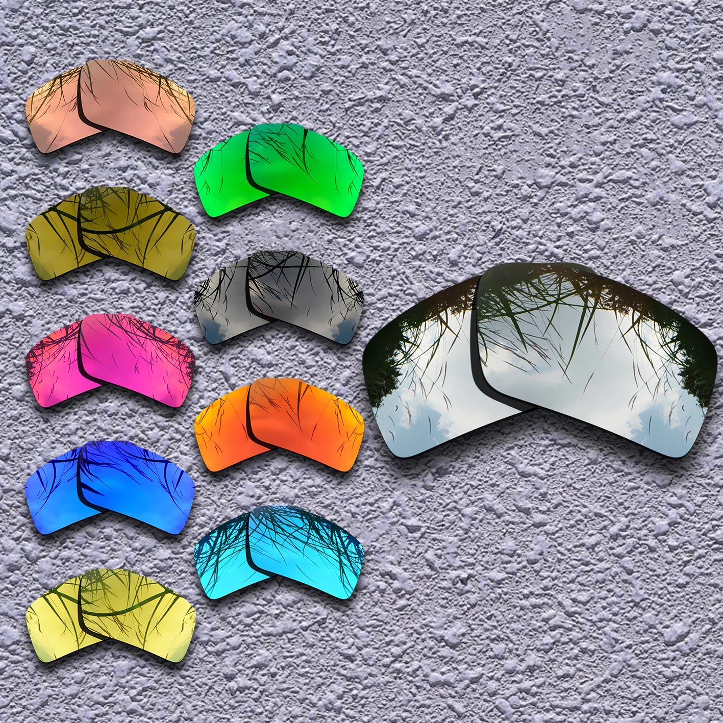 24K золотые поляризованные сменные линзы для солнцезащитных очков Vonzipper Snark