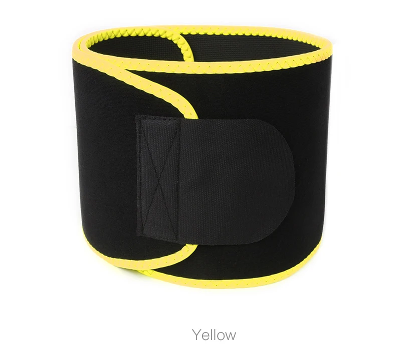 Yellow Ultra Sweat талии тренер Для женщин тела моделирующее белье колумбийский пояса упругий живот ремень Шейпера неопреновый пояс на талию пояс - Цвет: Yellow