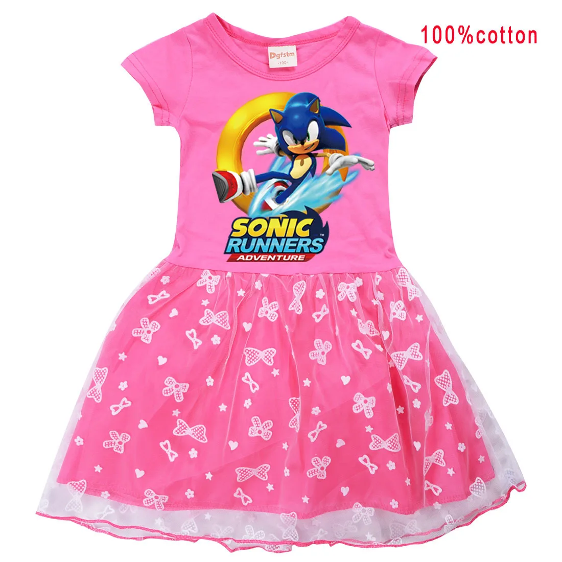 

Kids Girls Sonic Dress Girls Princess Dress Kids Toddler Birthday Party Children Girls Christmas Kid Dress Clothes TUTU Dress