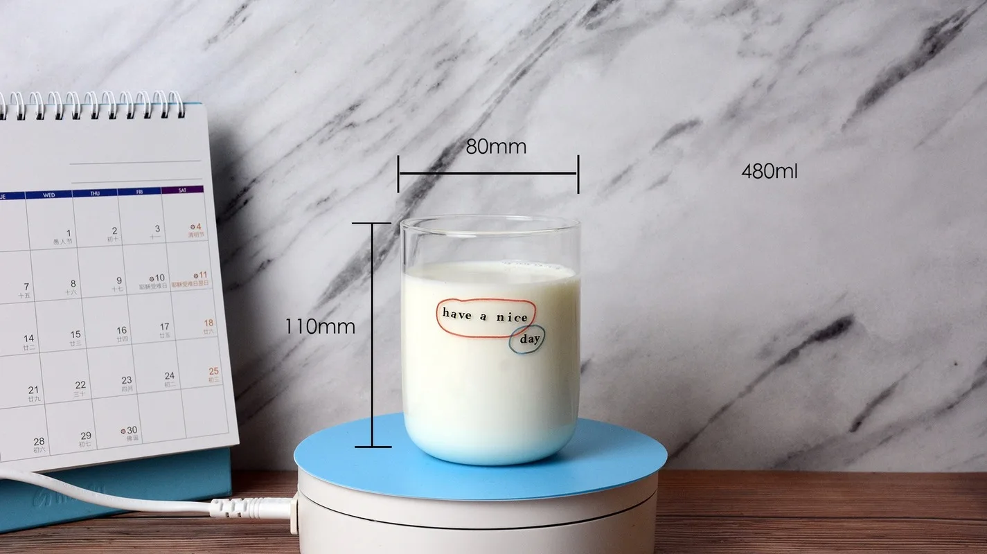 Корейская стеклянная бутылка для воды модная офисная чашка кофейная кружка